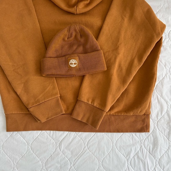 Timberland Men's Tan Hoodie - Picture 5 of 7